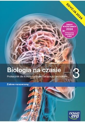 Biologia na czasie 3 Podręcznik Zakres Rozszerzony Edycja 2024