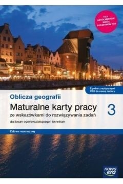 Oblicza geografii 3 karty pracy Zakres Rozszerzony 2021